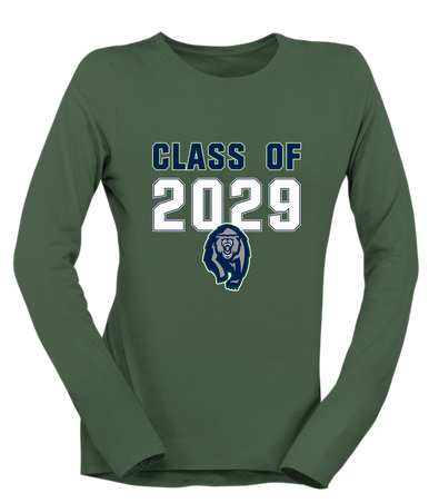 Copper Hills Grizzlies Class of 2029 Women's LS T-Shirt
