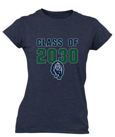 Copper Hills Grizzlies Class of 2030 Women's Premium SS T-Shirt