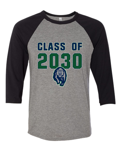 Copper Hills Grizzlies Class of 2030 Men's Baseball T-Shirt
