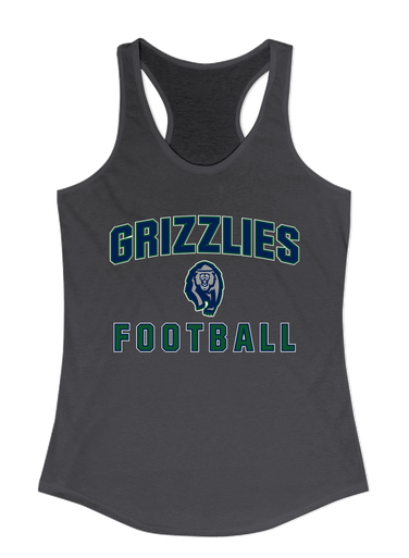 Copper Hills Grizzlies Football #1 Women's Tank Top