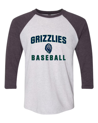 Copper Hills Grizzlies Baseball #1 Women's Baseball T-Shirt