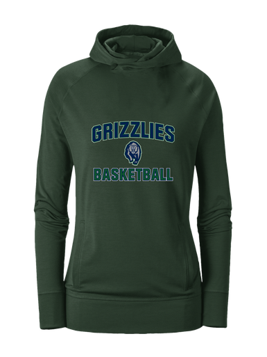 Copper Hills Grizzlies Basketball #1 Women's Hoodie