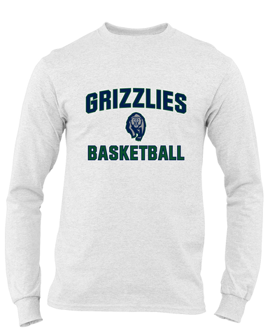 Copper Hills Grizzlies Basketball #1 Men's Premium LS T-Shirt