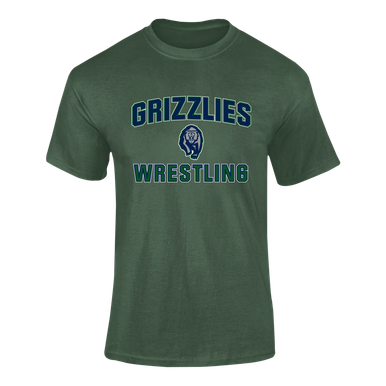Copper Hills Grizzlies Wrestling Men's SS T-Shirt