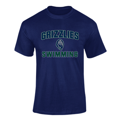 Copper Hills Grizzlies Swimming Men's Premium SS T-Shirt