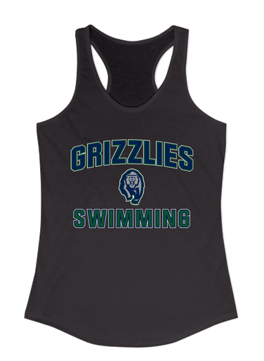 Copper Hills Grizzlies Swimming Women's Tank Top