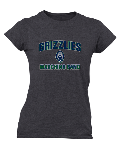 Copper Hills Grizzlies Marching Band Women's Premium SS T-Shirt