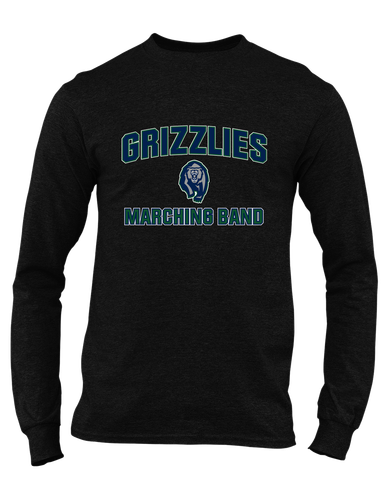 Copper Hills Grizzlies Marching Band Men's LS T-Shirt
