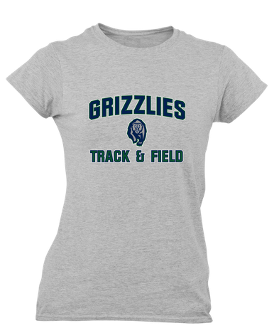 Copper Hills Grizzlies Track & Field Women's SS T-Shirt
