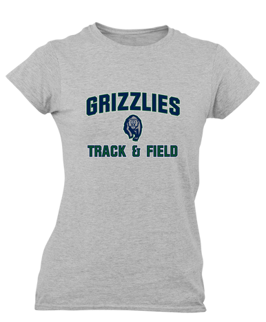 Copper Hills Grizzlies Track & Field Women's Premium SS T-Shirt