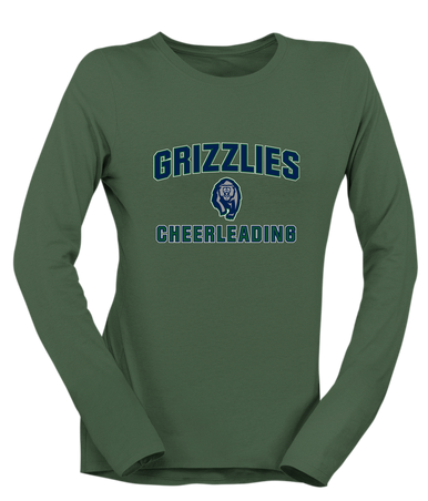 Copper Hills Grizzlies Cheerleading Women's LS T-Shirt