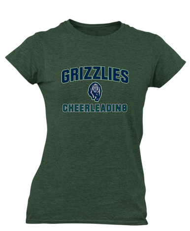 Copper Hills Grizzlies Cheerleading Women's Premium SS T-Shirt