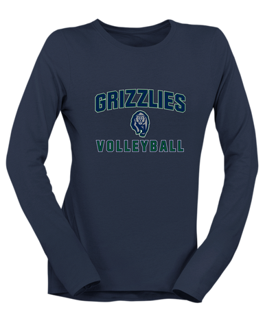 Copper Hills Grizzlies Volleyball Women's Premium LS T-Shirt