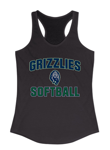 Copper Hills Grizzlies Softball #1 Women's Tank Top
