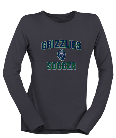 Copper Hills Grizzlies Soccer #1 Women's LS T-Shirt
