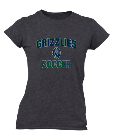 Copper Hills Grizzlies Soccer #1 Women's Premium SS T-Shirt