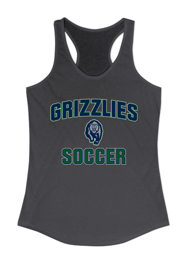 Copper Hills Grizzlies Soccer #1 Women's Tank Top