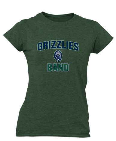 Copper Hills Grizzlies Band # 1 Women's Premium SS T-Shirt