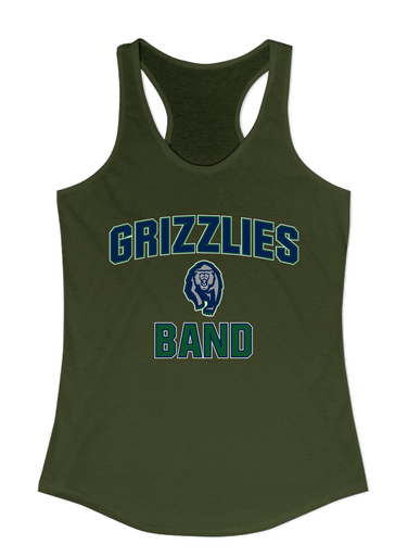 Copper Hills Grizzlies Band # 1 Women's Tank Top