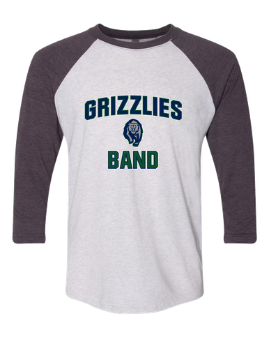 Copper Hills Grizzlies Band # 1 Men's Baseball T-Shirt
