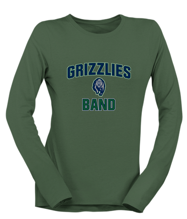 Copper Hills Grizzlies Band # 1 Women's Premium LS T-Shirt