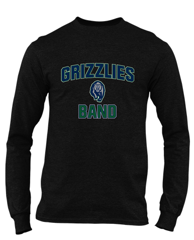 Copper Hills Grizzlies Band # 1 Men's Premium LS T-Shirt