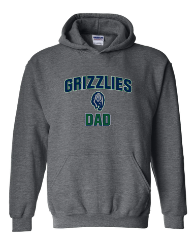 Copper Hills Grizzlies Dad Men's Hoodie