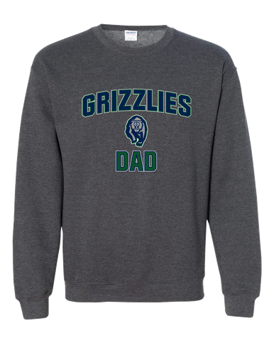 Copper Hills Grizzlies Dad Men's Sweatshirt