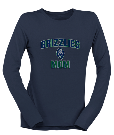 Copper Hills Grizzlies Mom Women's LS T-Shirt