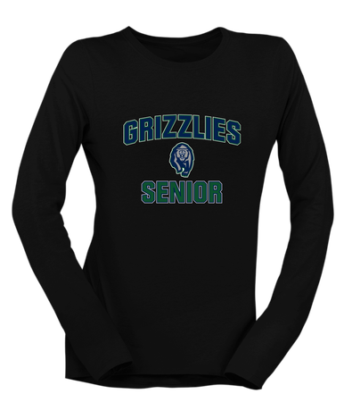 Copper Hills Grizzlies Senior #1 Women's LS T-Shirt