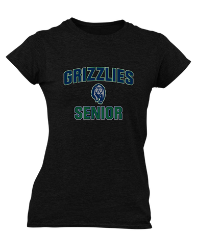 Copper Hills Grizzlies Senior #1 Women's Premium SS T-Shirt
