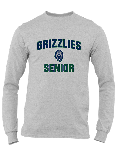 Copper Hills Grizzlies Senior #1 Men's LS T-Shirt