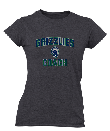 Copper Hills Grizzlies Coach Women's SS T-Shirt