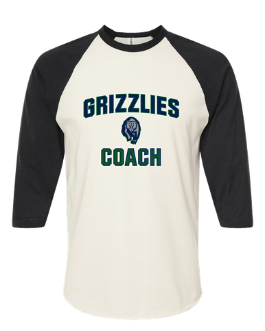 Copper Hills Grizzlies Coach Women's Baseball T-Shirt