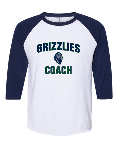 Copper Hills Grizzlies Coach Men's Baseball T-Shirt