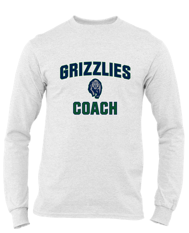Copper Hills Grizzlies Coach Men's Premium LS T-Shirt