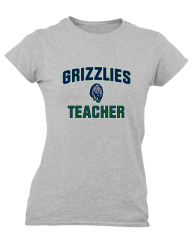 Copper Hills Grizzlies Teacher Women's SS T-Shirt