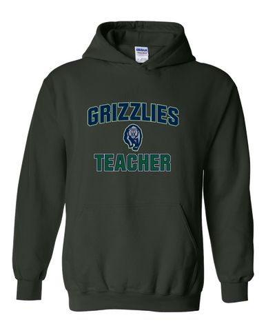 Copper Hills Grizzlies Teacher Men's Hoodie