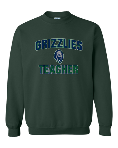 Copper Hills Grizzlies Teacher Men's Sweatshirt