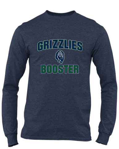 Copper Hills Grizzlies Booster Men's Premium LS T-Shirt