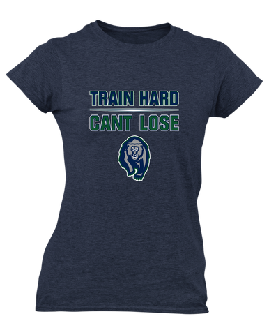 Copper Hills Grizzlies Train Hard, Can't Lose Women's SS T-Shirt