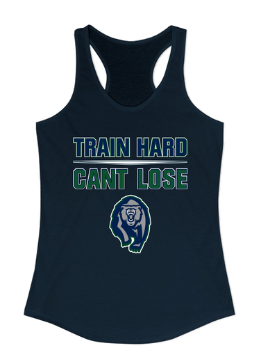 Copper Hills Grizzlies Train Hard, Can't Lose Women's Tank Top
