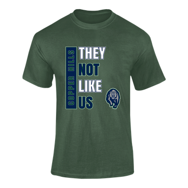 Copper Hills Grizzlies They Not Like Us #1 Men's SS T-Shirt