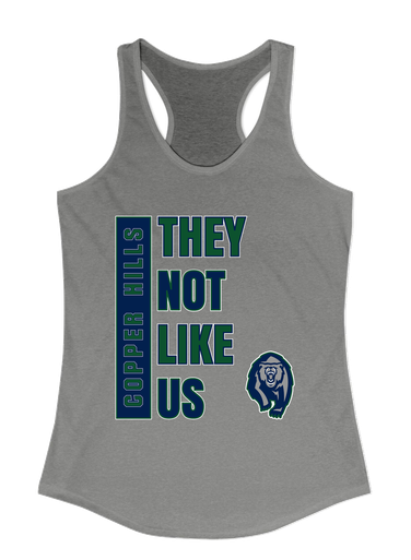 Copper Hills Grizzlies They Not Like Us #1 Women's Tank Top