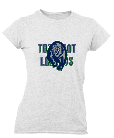 Copper Hills Grizzlies They Not Like Us #2 Women's SS T-Shirt