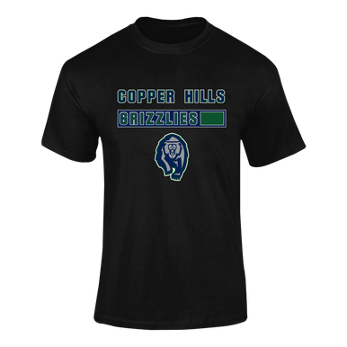 Copper Hills Grizzlies Mascot #7 Men's SS T-Shirt