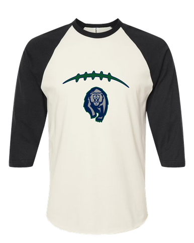 Copper Hills Grizzlies Football #2 Women's Baseball T-Shirt