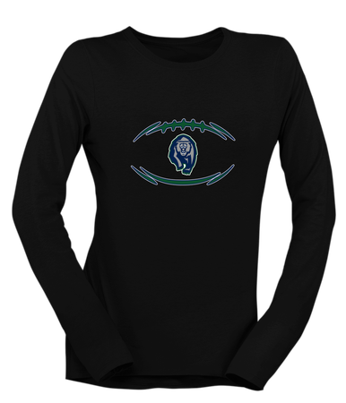 Copper Hills Grizzlies Football #3 Women's Premium LS T-Shirt