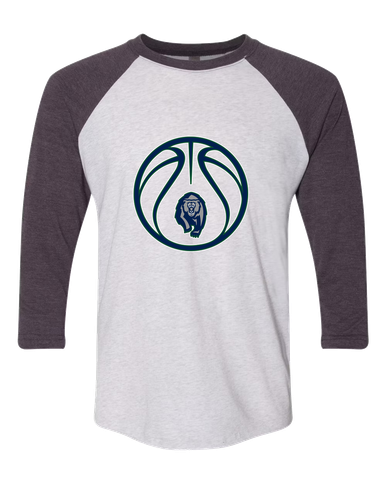 Copper Hills Grizzlies Basketball #2 Men's Baseball T-Shirt