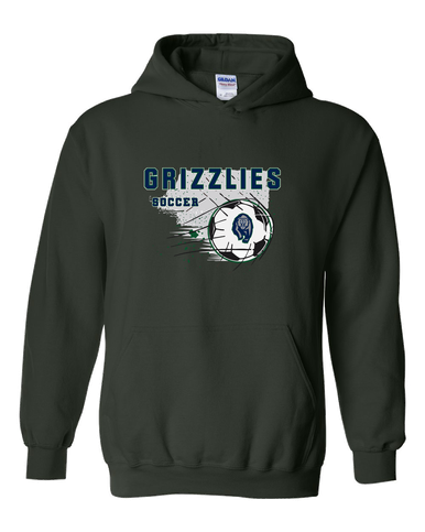 Copper Hills Grizzlies Soccer #2 Men's Hoodie